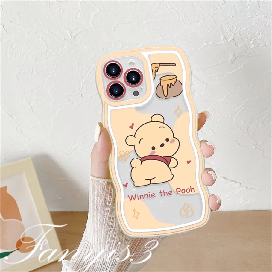 Redmi 12C A1 10C 10A 10 9 9A 9C 9T Note 11 Pro+ 11s 11 10s 10 9s 9 8 Pro Poco X4Pro X3 Pro X3NFC M4 Mi 11 Lite 10TPro Cute Pochacco Winnie the Pooh Phone Case Soft Protective Cover