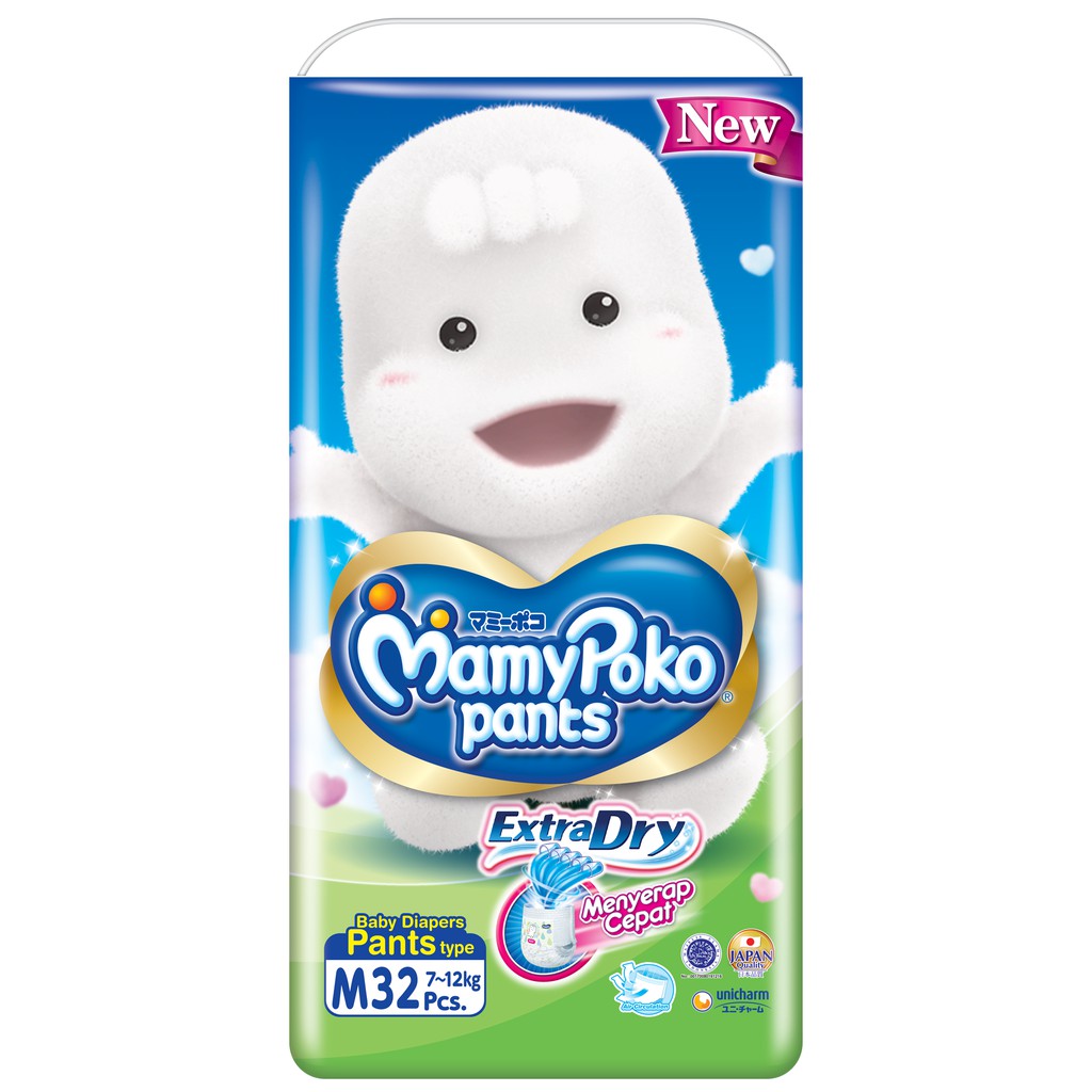 MAMYPOKO PANTS EXTRA DRY EKSTRA KERING M32