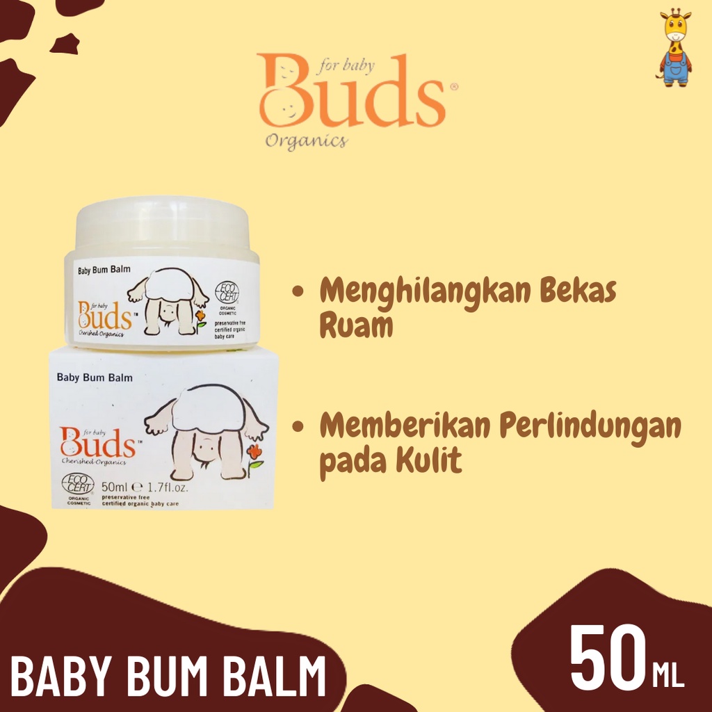 BUDS Baby Bum Balm 50ml