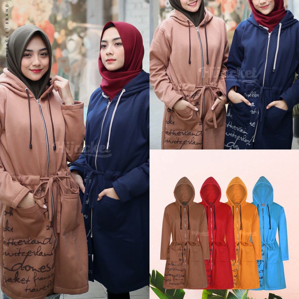 Jacket Hijacket Urbanshion I Jaket Hijaber I Hijaket Original I Jaket Muslimah-6