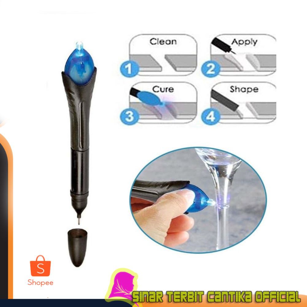 

Diskon 5 Second Fix Lem Serbaguna Ajaib Sinar UV Magic Super Glue Power Tool