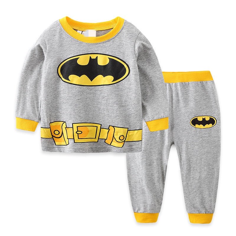 Piyama Anak Katun Kapten Amerika Boy Clothes Sleepwear