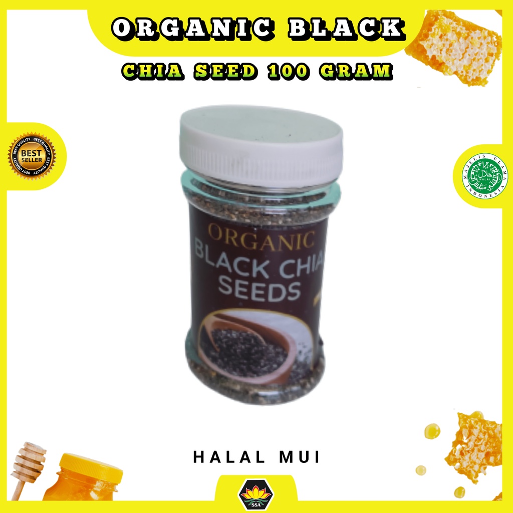 Organic Black Chia Seed 50 gr