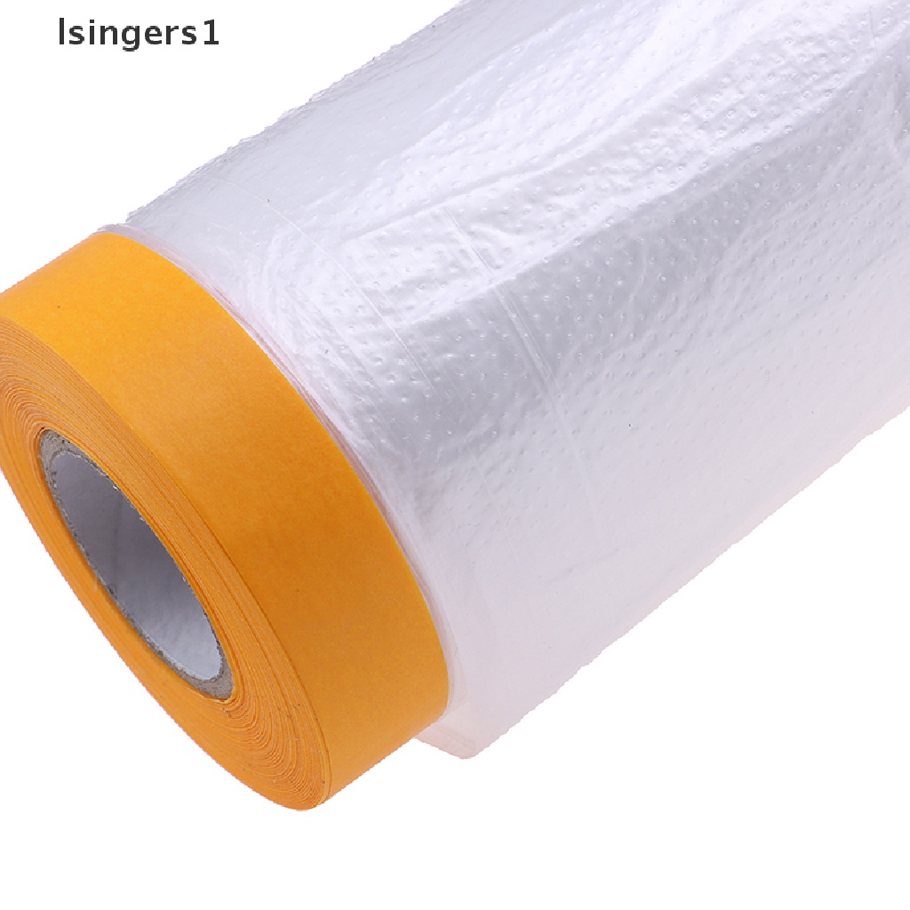 (lsingers1) 20m Stiker Film Masking Tape Pelindung Untuk Melukis