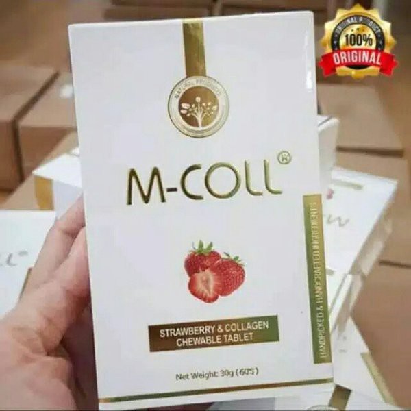 Promo M-coll permen Kolagen Mcoll Collagen Chewable Candy Terlaris