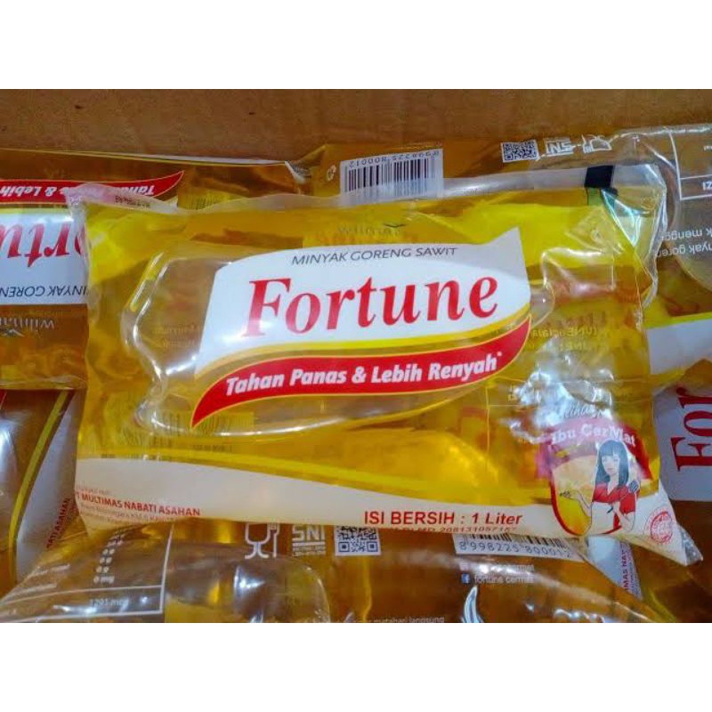 

Minyak Goreng Fortune 1 L / Fortune Bantal 1L