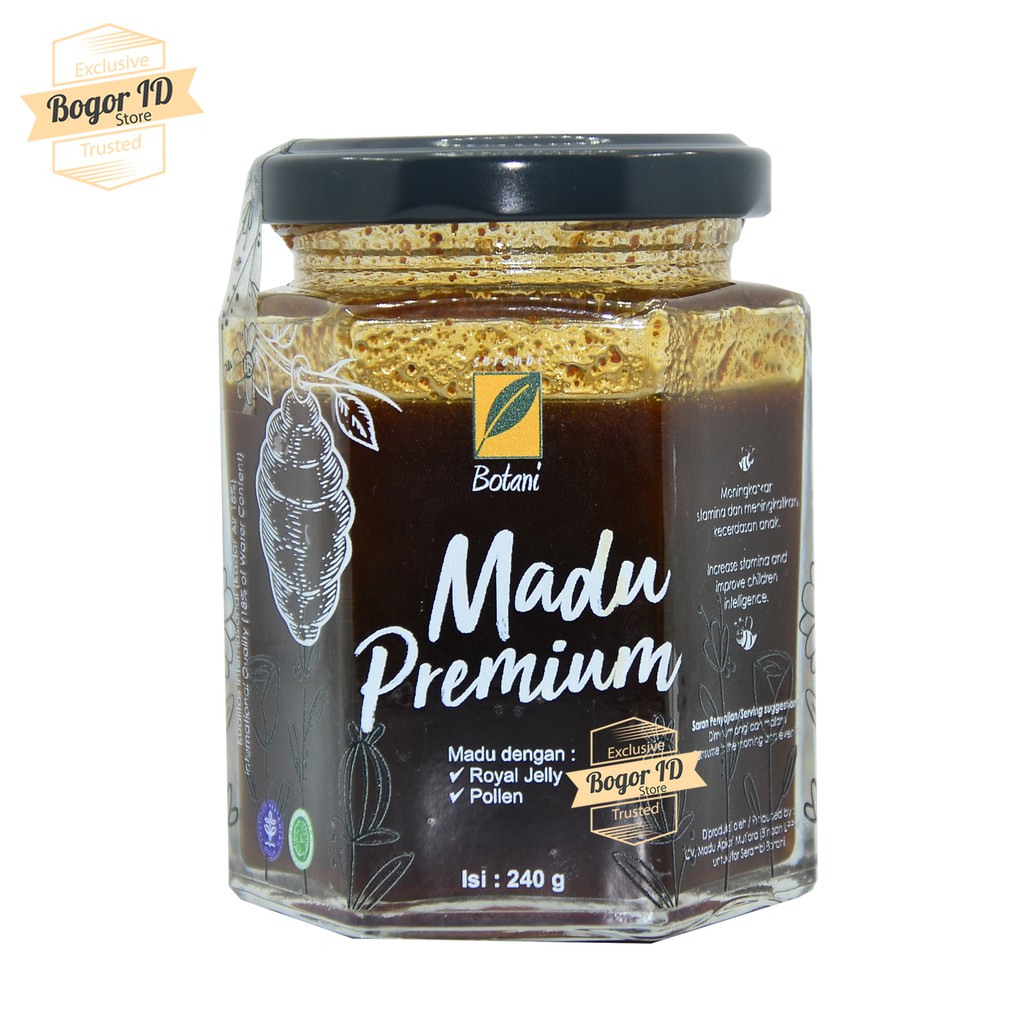 

MADU PREMIUM 240g ROYAL JELLY, POLLEN