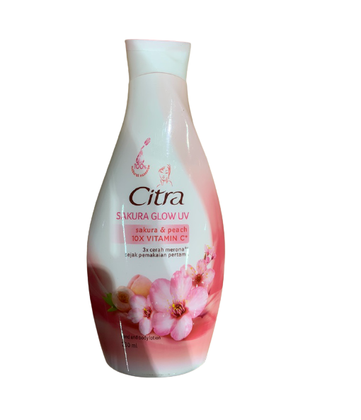 Citra Hand &amp; Body Lotion Sakura Glow UV 210ml