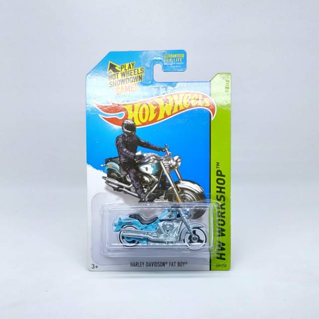 Hot Wheels Motor Harley - Davidson Fat Boy HW Workshop