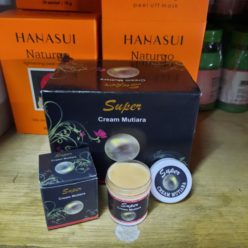 CREAM MUTIARA BLACK ORIGINAL AAA(LUSIN)