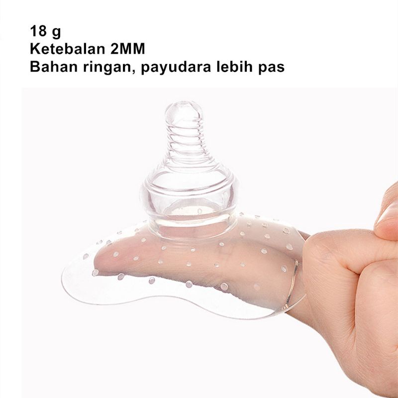 penyambung puting asi nipple shield