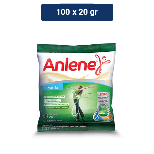 Anlene Sachet Vanila 20gr x 100