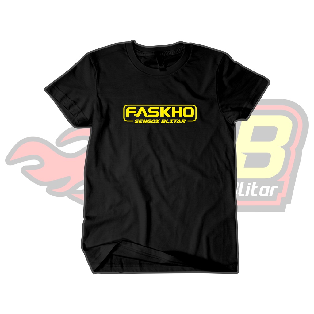 Kaos Sound System Faskho Sengox Blitar Unofficial Katun Combed Distro