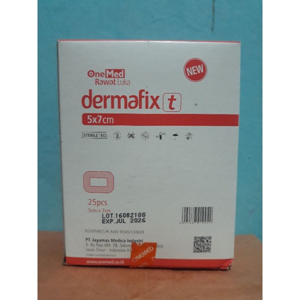 Dermafix 5x7cm / Dermafix t 5x7cm / Dermafix 5x27m / Plester luka anti air / Plestet luka transparan