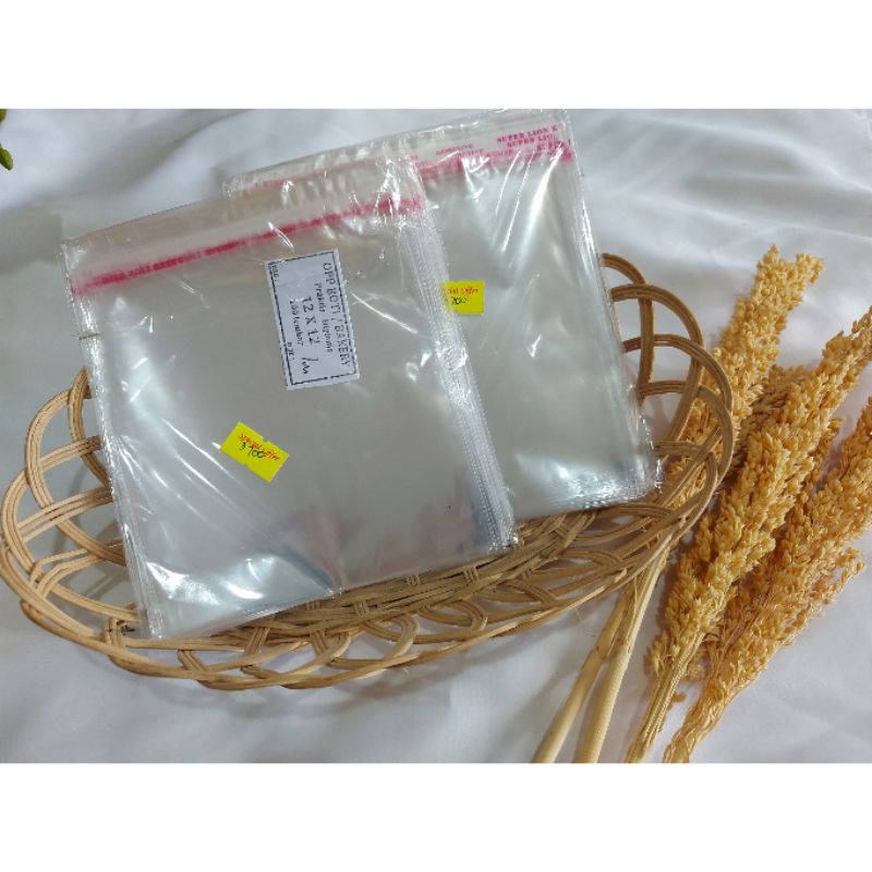 

Plastik OPP Uk.12x12