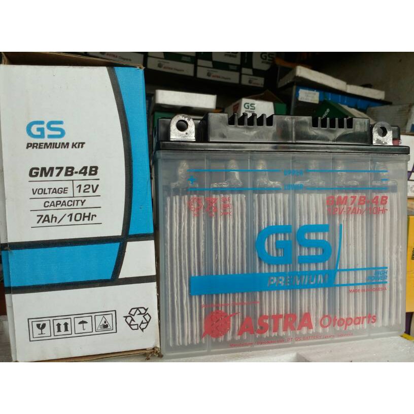 Aki / Accu Motor GS ASTRA GM7B-4B