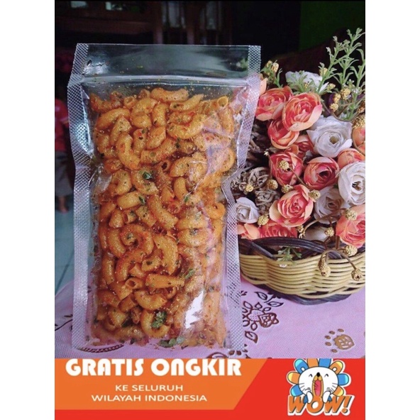 

Makaroni Bantet Extra Pedas Daun Jeruk 60gr