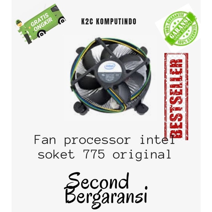 Fan processor intel soket 775 original