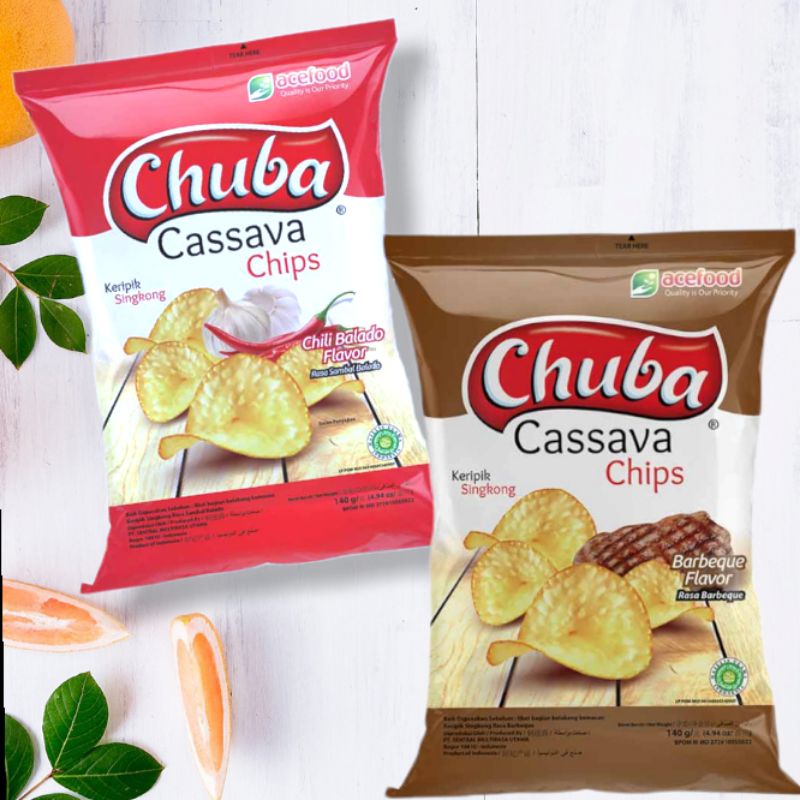 Jual Chuba Keripik Singkong Balado Dan Barbeque 140g Shopee Indonesia