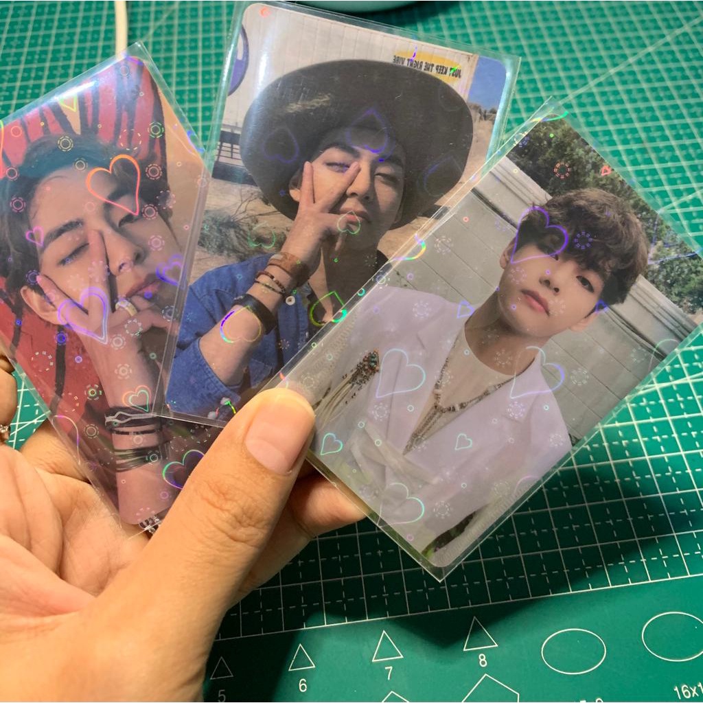 [Ready Stock] BTS Butter Lucky Draw Photocard Soundwave, M2U, Powerstation V TAEHYUNG