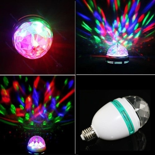 Lampu Disco Warna Warni MS-300NEW - Lampu Disco LED 3W - Bohlam Lampu LED Disco Murah