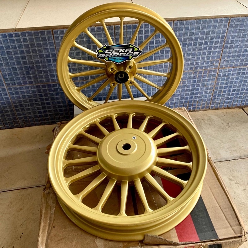 VELG PALANG 18 VROSSI XEON RING 14-VELG VROSSI RING 14 PALANG 18 GOLD