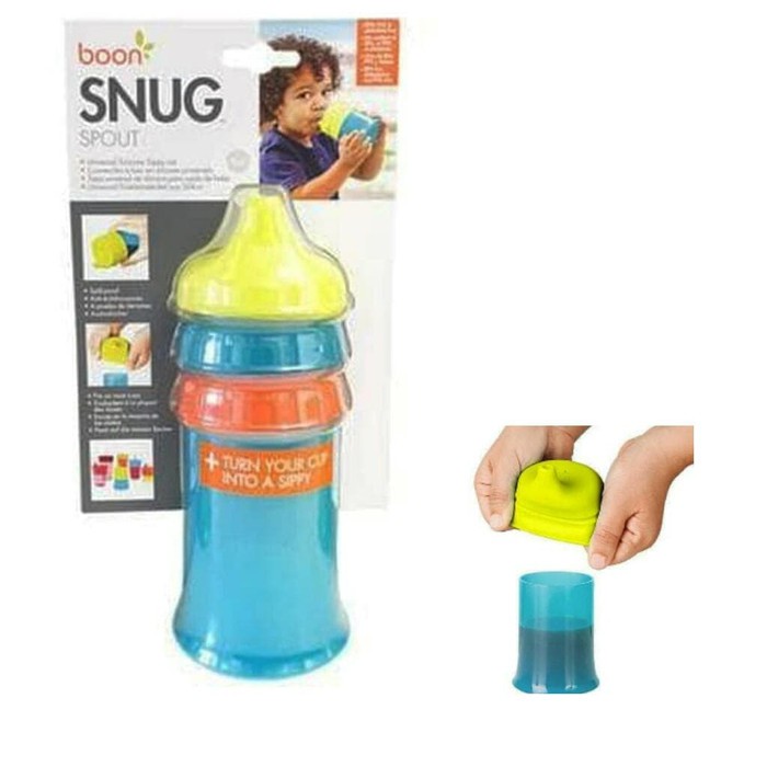 Boon Snug Spout with Cup 9m+ Tutup Silicone