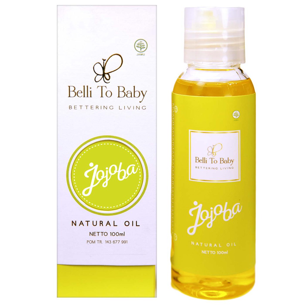 *ORIGINAL* Belli To Baby Natural Oil Jojoba 100ml 100 ml