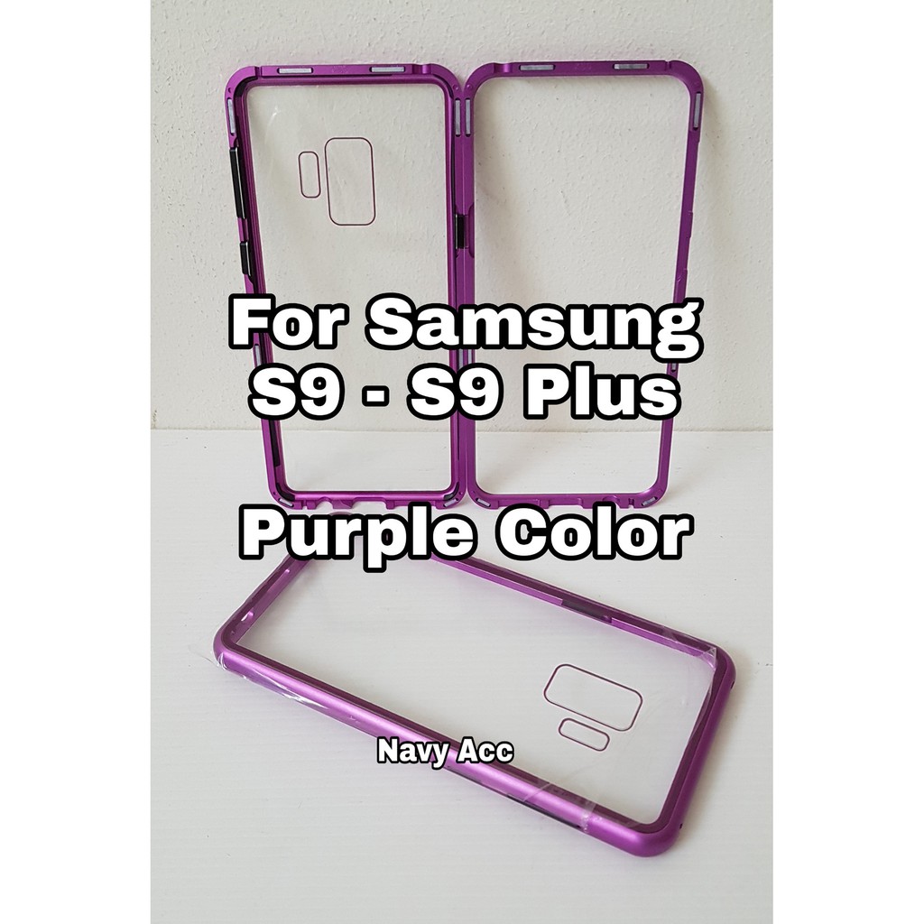 Case 360 Magnet Samsung S9 PUPPLE - Bumper Magnet Samsung S9