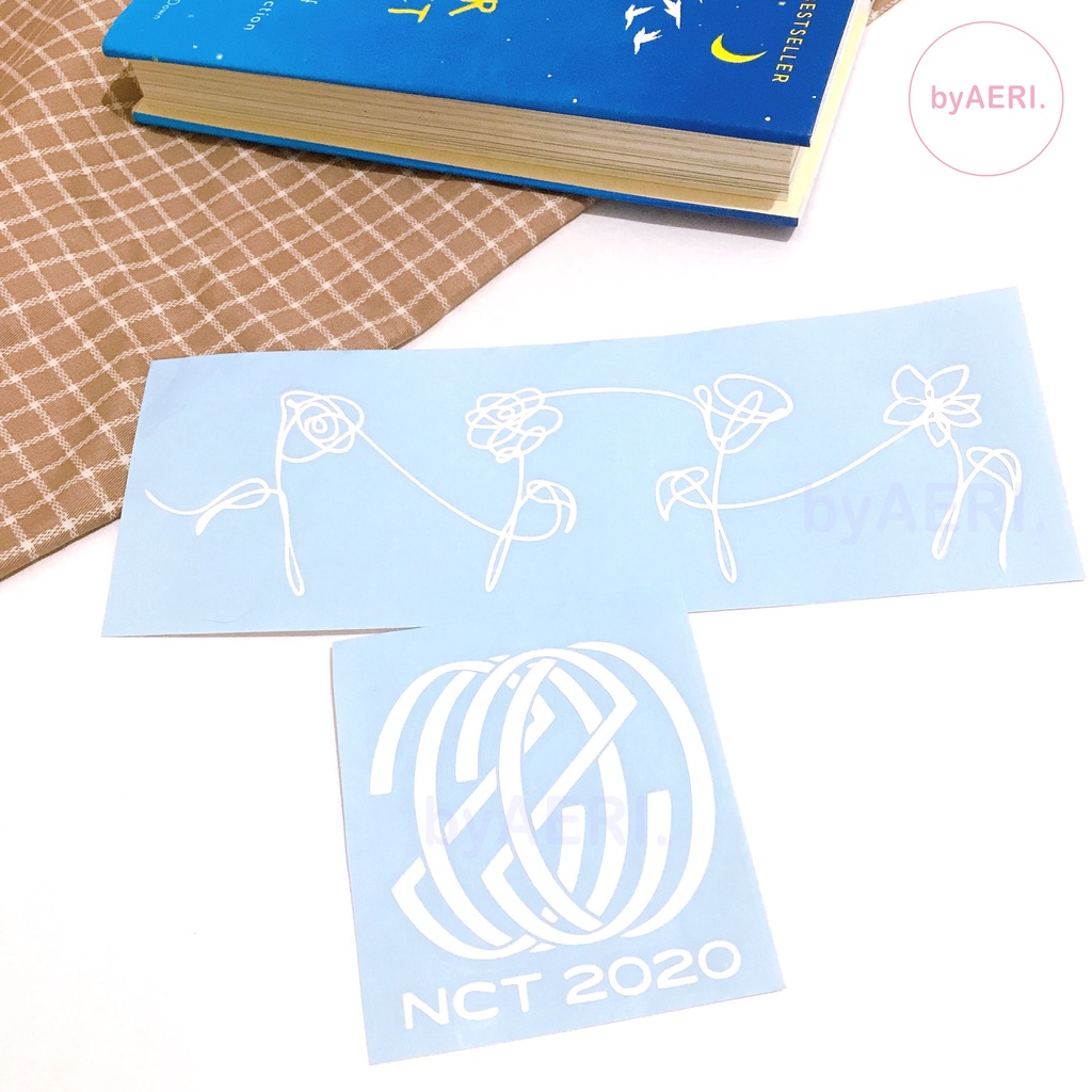 CUSTOM STICKER CUTTING PO 2 HARI (BEBAS NAMA, TULISAN, ANGKA, KPOP, WESTERN, LABEL NAMA, LOGO DLL)