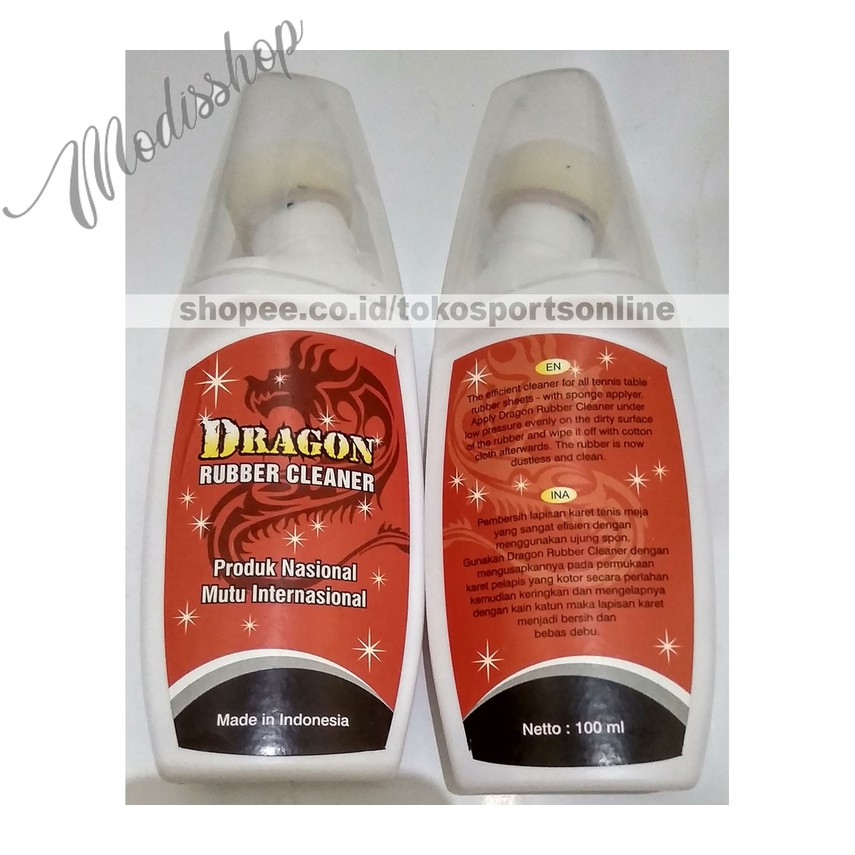 DRAGON RUBBER CLEANER PEMBERSIH KARET BAT PINGPONG