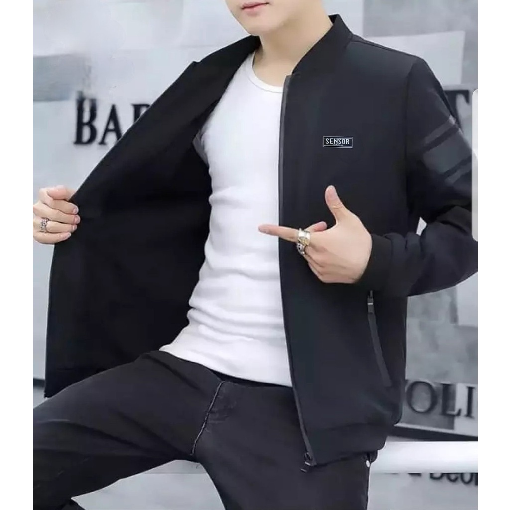 JAKET BOMBER PRIA / JAKET BOMBER ORIGINAL / JAKET PRIA SIMPEL / JAKET BOMBER PRIA TERBARU / JAKET