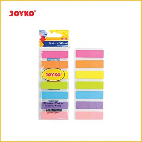 Index Joyko KERTAS IM-32 Sticky Notes Note Pembatas Penanda Halaman Buku Plastic Memo Indeks