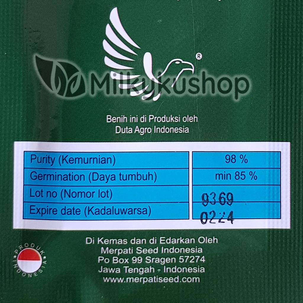 BENIH MERPATI SEED ARNOLD BENGKUANG 15 BIJI SACHET KEMASAN PABRIK