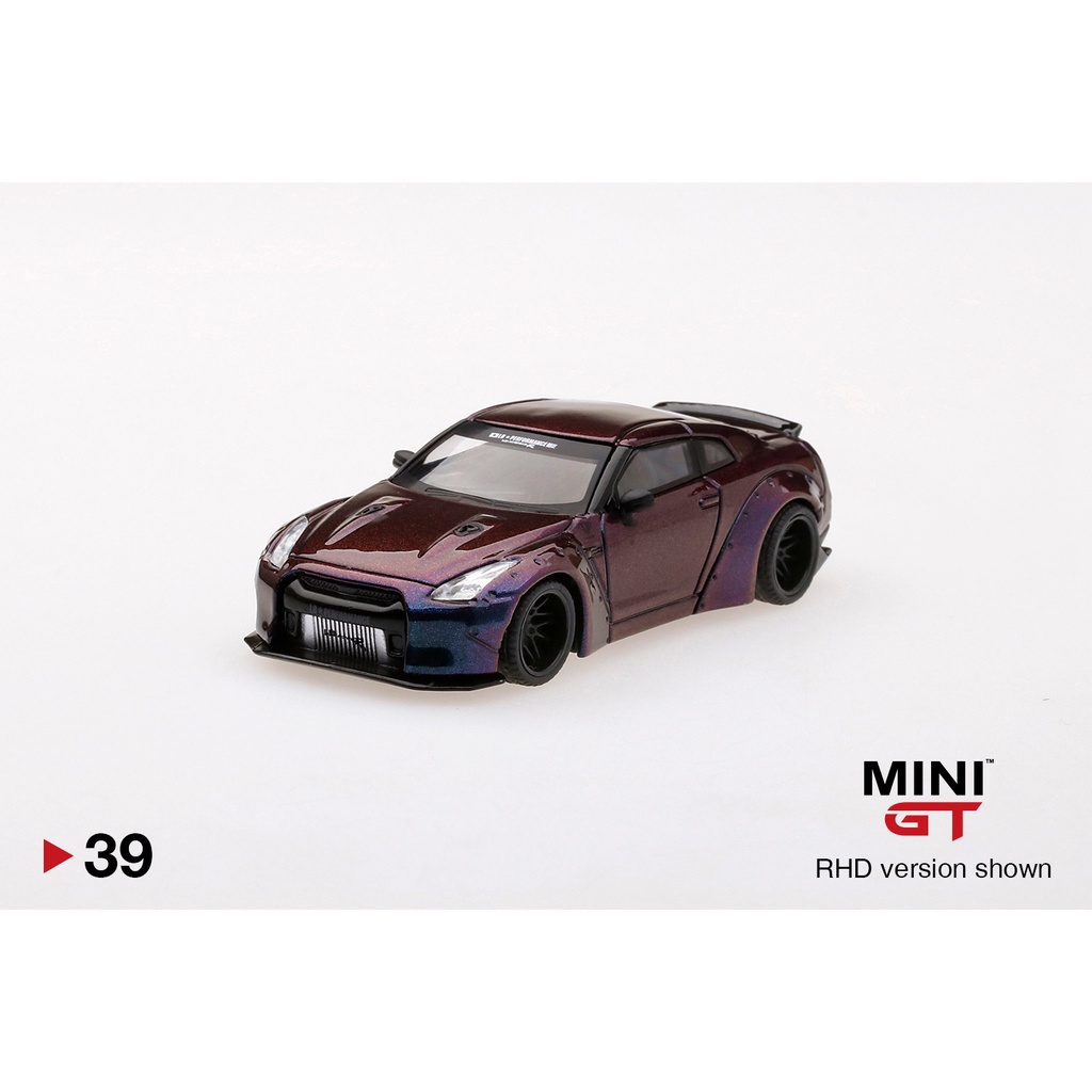 Mini GT 39 LB WORKS Nissan GT-R (R35) Magic Purple