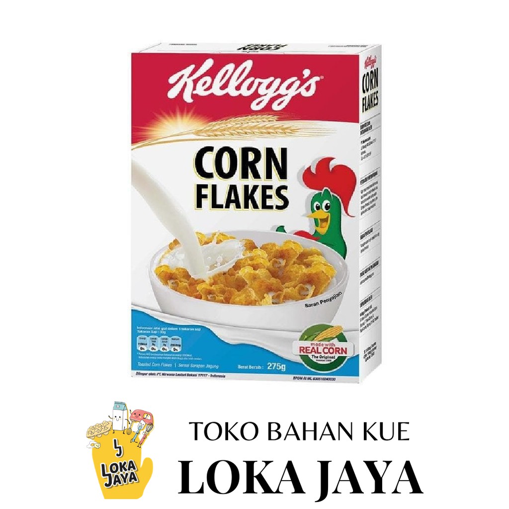 

KELLOGS CORN FLAKE (SEREAL JAGUNG) 275 GR