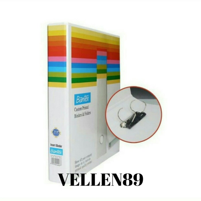 

Bagus Insert Ring Binder Folio - 25 Mm - 2 Ring Merk Bantex 8523 Diskon