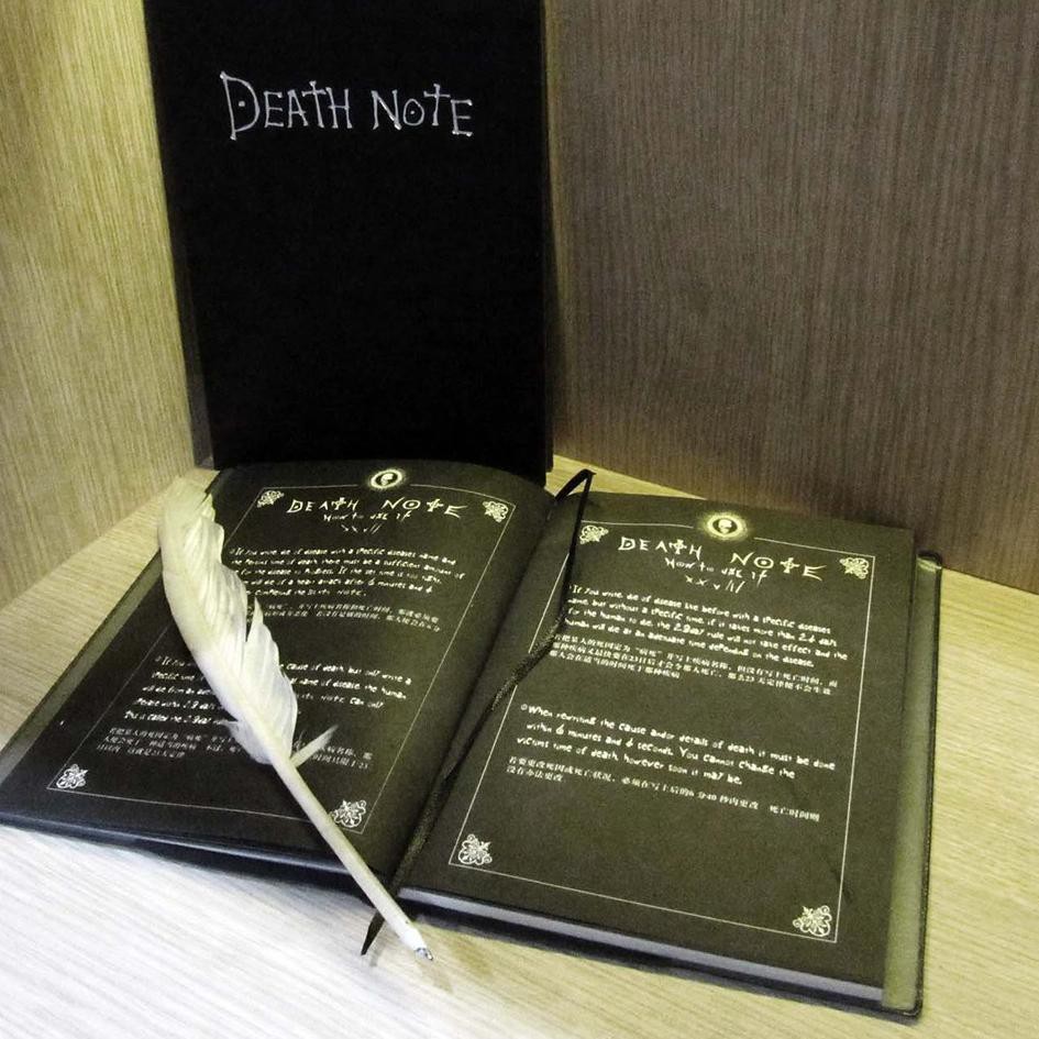 

AIB Buku L Death Note Besar/Kecil L9L (Sale)