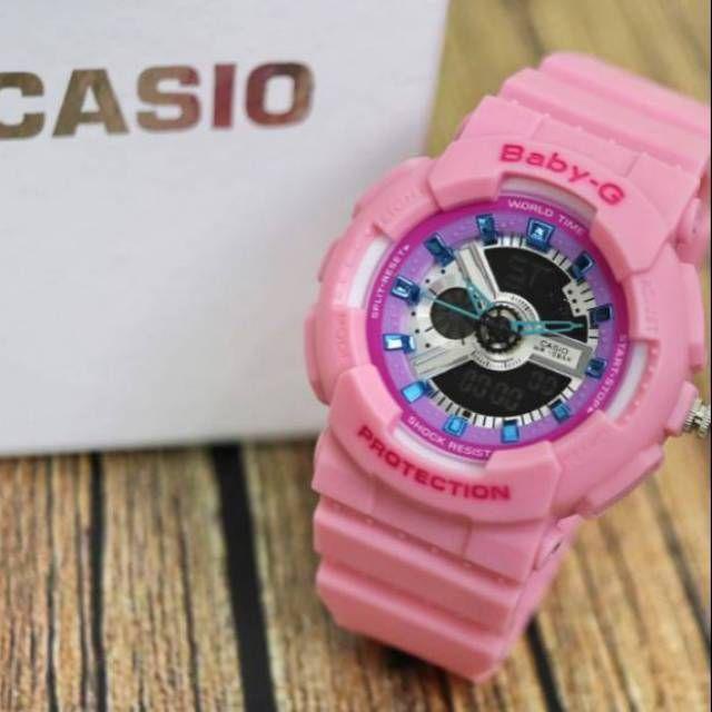 Jam Tangan Wanita BABY-G BGA-110 Jam Promo Termurah !! Strap Warna 4.0