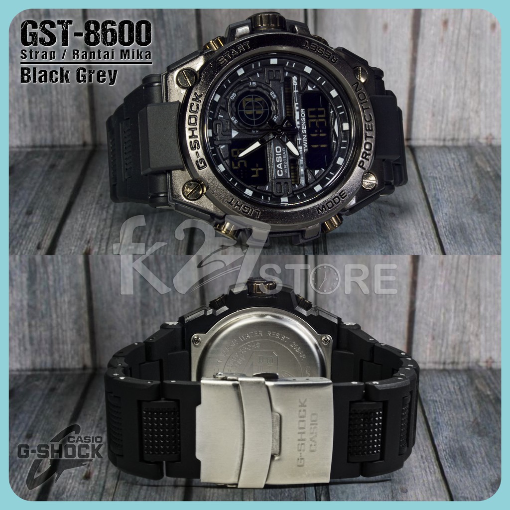 g shock g8600 metal original