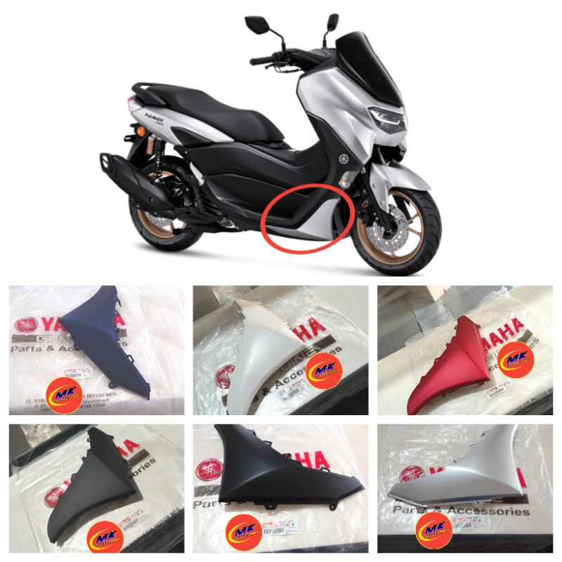 MOLE SIDE, COVER SAYAP BODY BAWAH NEW NMAX CONNECTED 2020-2021 ORIGINAL YAMAHA