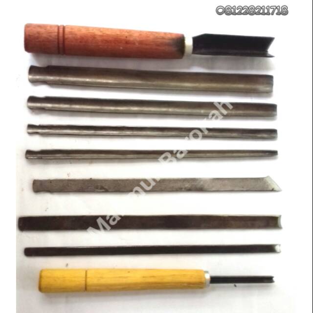 Alat Pahat Ukir Kayu Paket Pelengkap