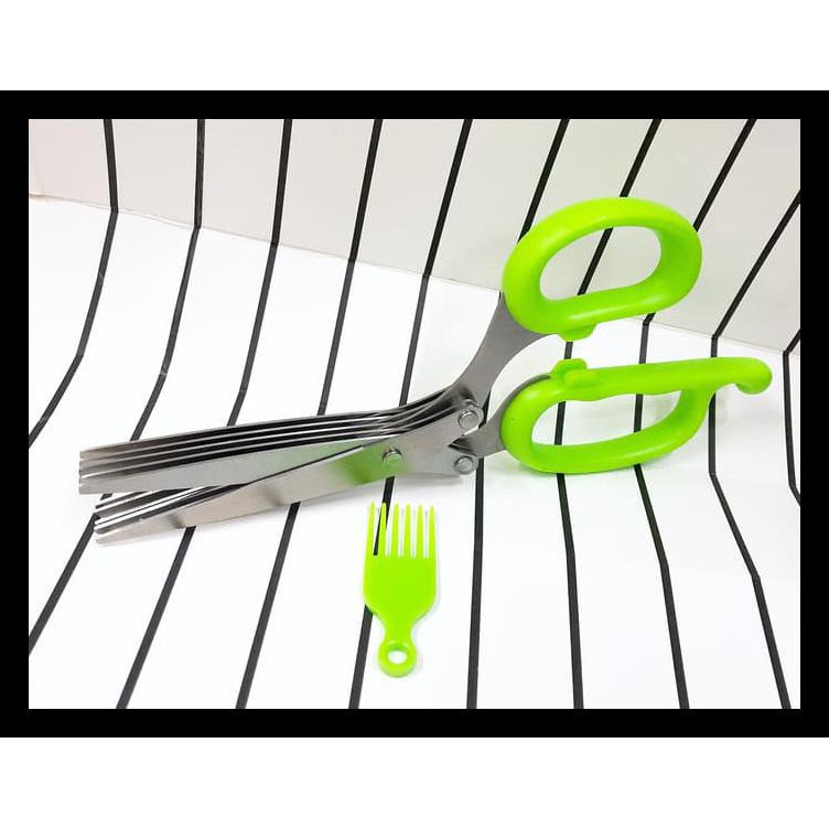 

Gunting 5 Lapis / Scissors 5 Layer/ Gunting Sayur Makanan Terlaris