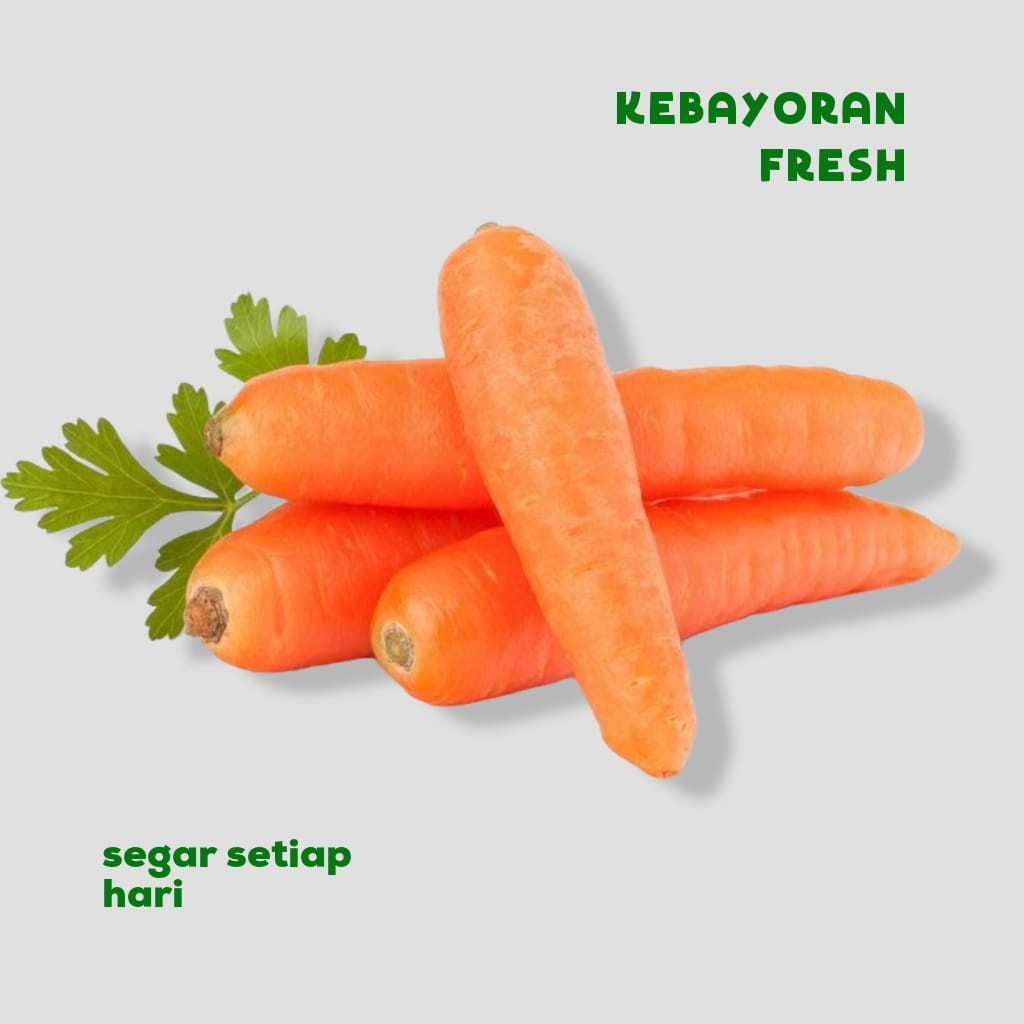 

Wortel Super Segar (harga per 500g) - kebayoran fresh