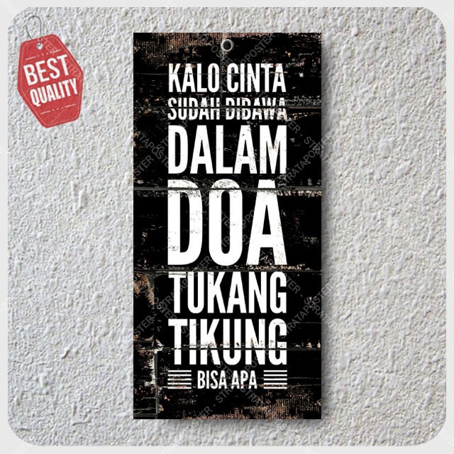 Hiasan dinding Poster motivasi Dekorasi Rumah Pajangan dinding Quotes 143001STR