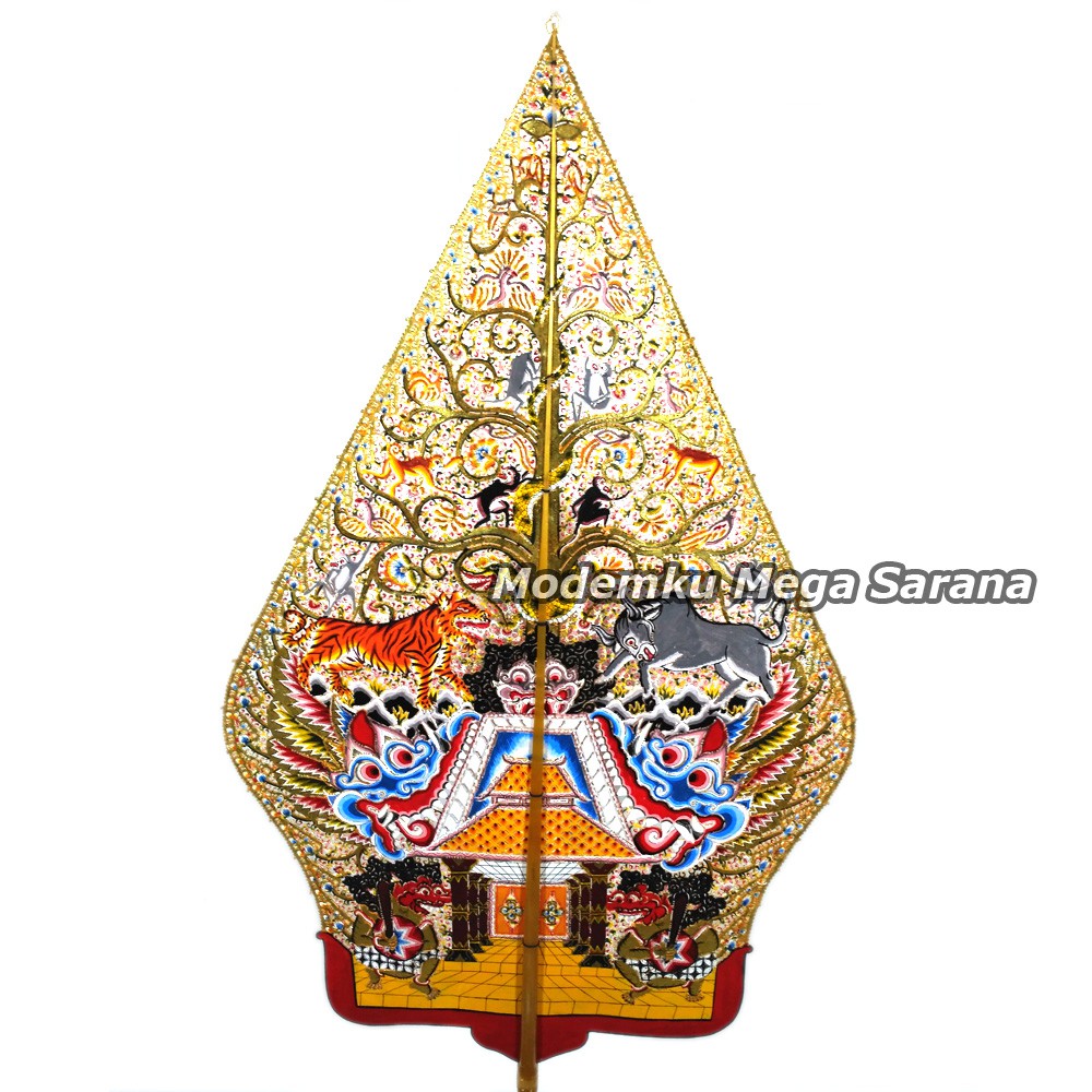 Wayang Kulit Standar Dalang Pedalangan Super - Gunungan