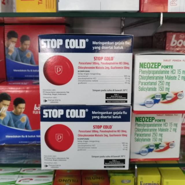 Stop cold box 15 strip