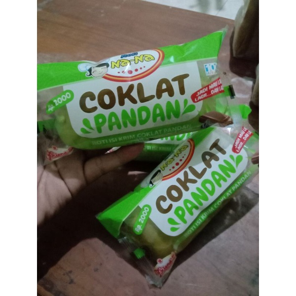 

roti nana coklat pandan