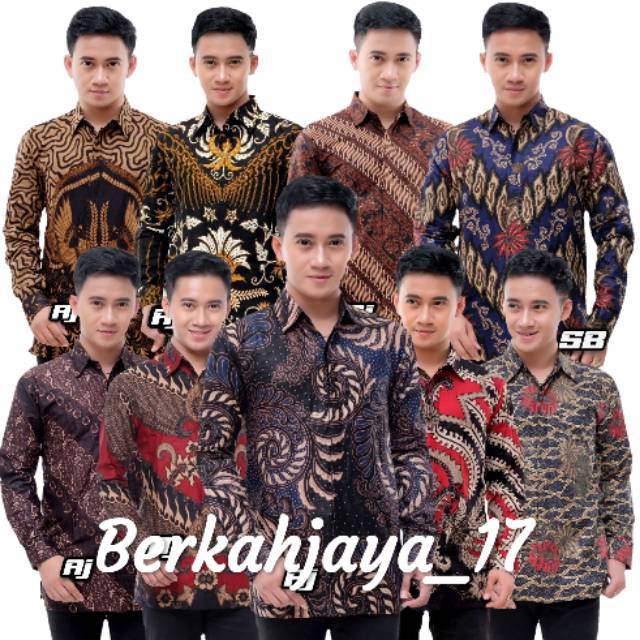 Size M L Xl Xxl Xxxl Bswart Batik Hrb026 Kenongo Hem Pendek Padi Pekalongan M L Xl Batik