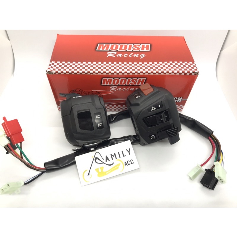 Saklar Pulsar Nmax 155 LED / Saklar Switch Pulsar LED Yamaha Nmax 155 PnP Tanpa LED Universal